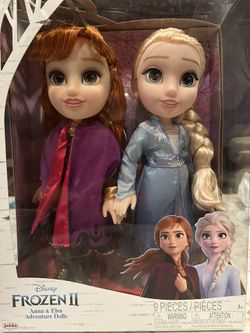 Frozen II Anna & Elsa Adventure Dolls