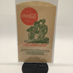 Antique Coca-Cola No Drip bottle Protector
