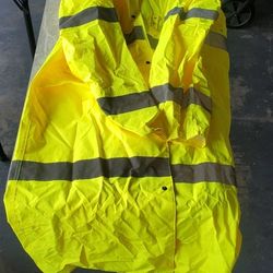 Safety Rain Slicker XL