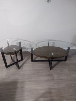 Center table,and a corner table.
