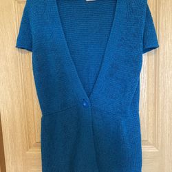 White Stag Women’s Size Large Teal Sweater 