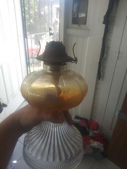 ANTIQUE OIL LAMPS