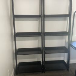 Leaning Shelves