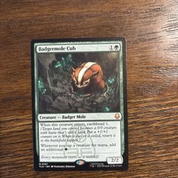 Magic The Gathering: Avatar The Last Airbender ; Badgermole Cub