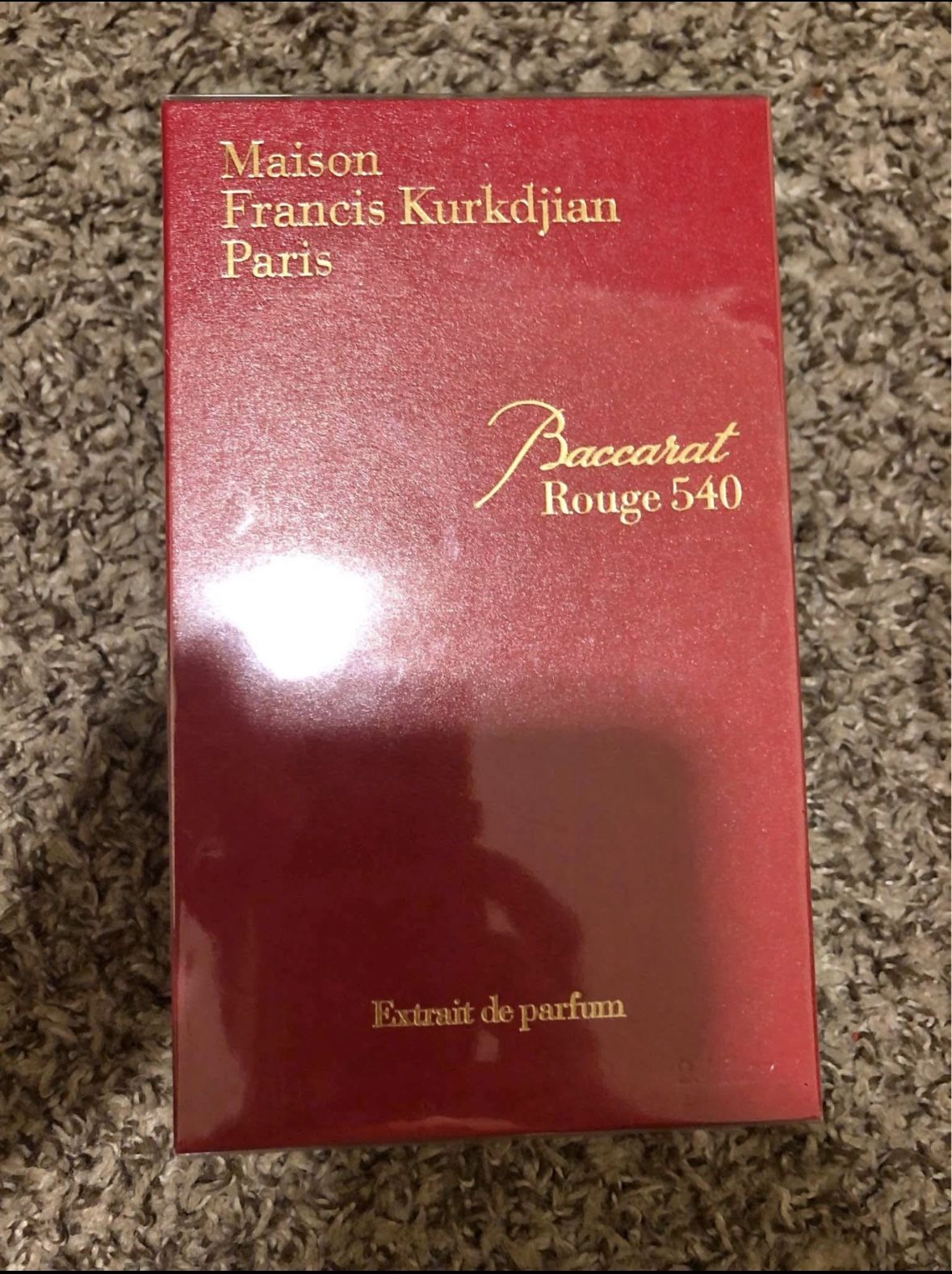 Baccarat Rouge 540 Extrait De Parfum 70ml Cologne BRAND NEW