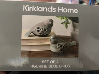 Kirkland Home Figurine Blue  Birds