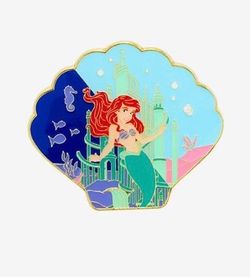 Loungefly Disney Princess Ariel Day & Night Blind Box Enamel Pin