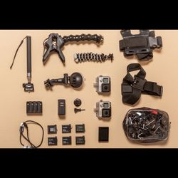 GoPro 4+ 2 Pack Kit with Hard Road Case