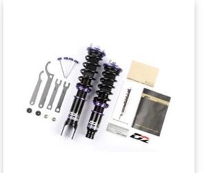 ¡BAJA TU CARRO AHORA! Coilovers D2 - $39 de Enganche