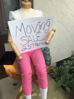 Today 237 Perth dr moving sale