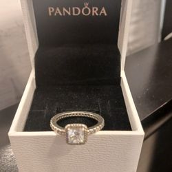 BRAND NEW PANDORA SILVER RING & SIZE 7-7.5........😁😊😍