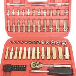 YIYI Tools 74-Piece 1/4” Drive Master Socket Set  