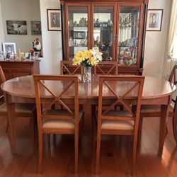 Walnut Dining Room Table & Coffee Table