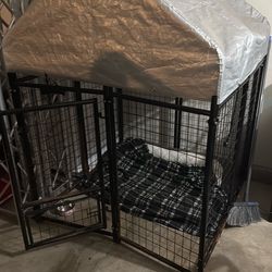 Furniture and dog cage