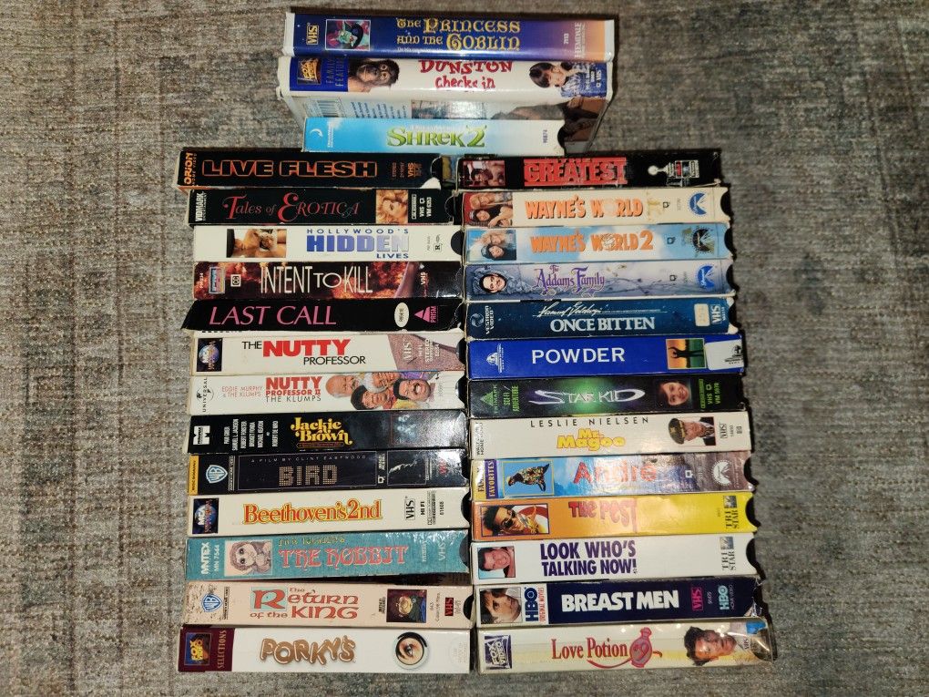 VHS movies