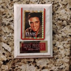 Elvis Presley Plaque 