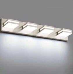 New LED Vanity Light Brushed Nickel Bar Light