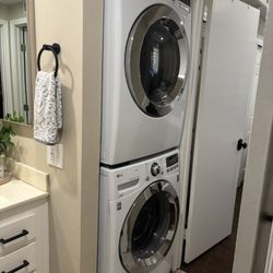 LG Washer and Electric Dryer