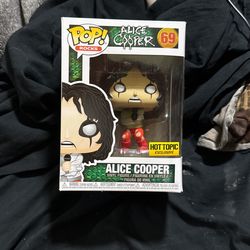 Alice Cooper Hot Topic Exclusive Funko Pop