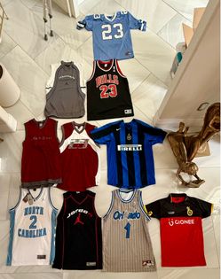 Official Vintage Sports Jerseys — Nike, Jordan, Champion, NBA, Soccer