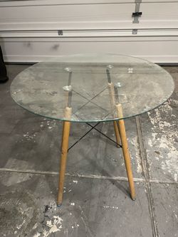 Glass table