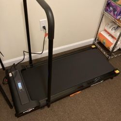 NEW 2-in-1 Treadmill – Walking Pad with LED Display, Remote, and No Assembly