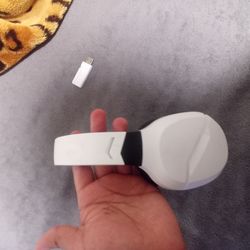 White Gaming headphones