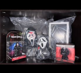 Scream ghostface popcorn buckets and merch