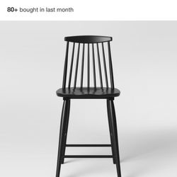 Harwich Counter Height Bar Stool Black
