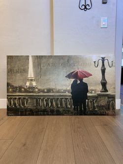 54x30 EXTRA LARGE - PARIS Eiffel Tower Canvas Wall Art from Kirklands 