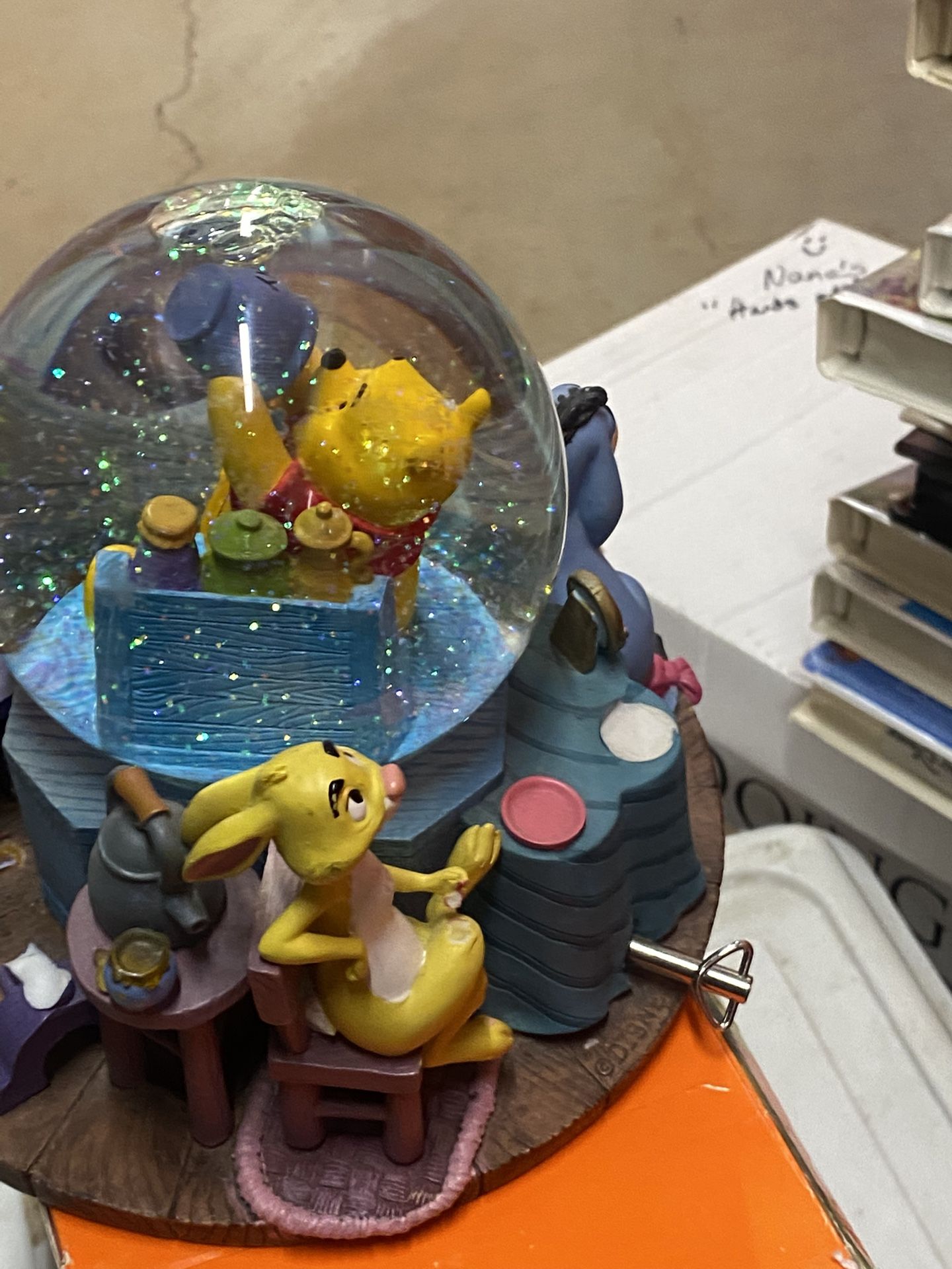 Disney Music Playing Globe
