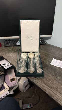 Vintage Newman Marcus Godinger Serving Set 1990 Original Velvet Box