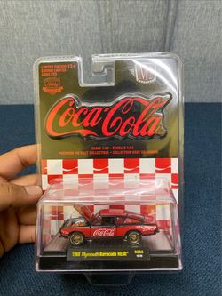 M2 Machines Coca-Cola 1968 Plymouth Barracuda HEMI