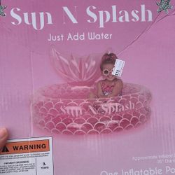 Sun N Splash Mermaid Pool Pink