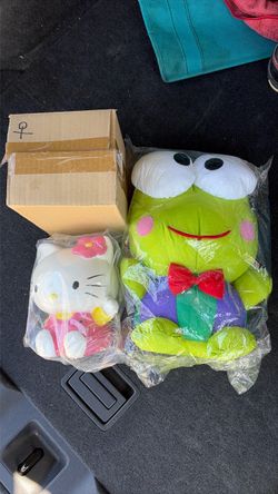 Hello kitty and keroppi for $25