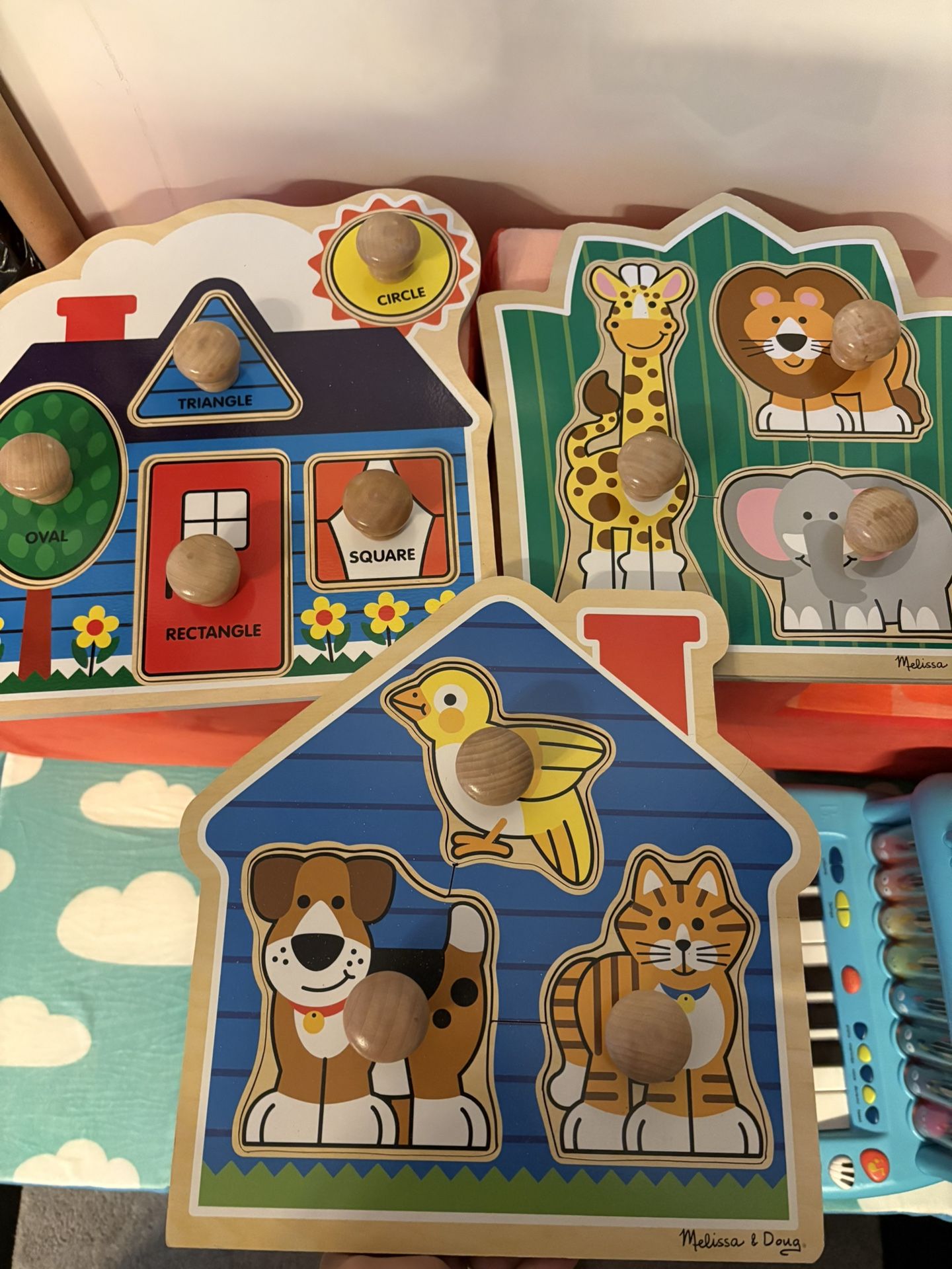 Melissa And Doug Wooden Puzzles