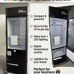 🧊🔥 Refrigerator + Ice Maker in One Unit! 