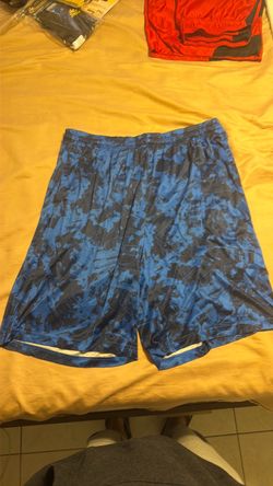 Blue shorts