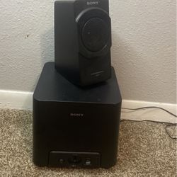 sony gaming speakers(no power cord)