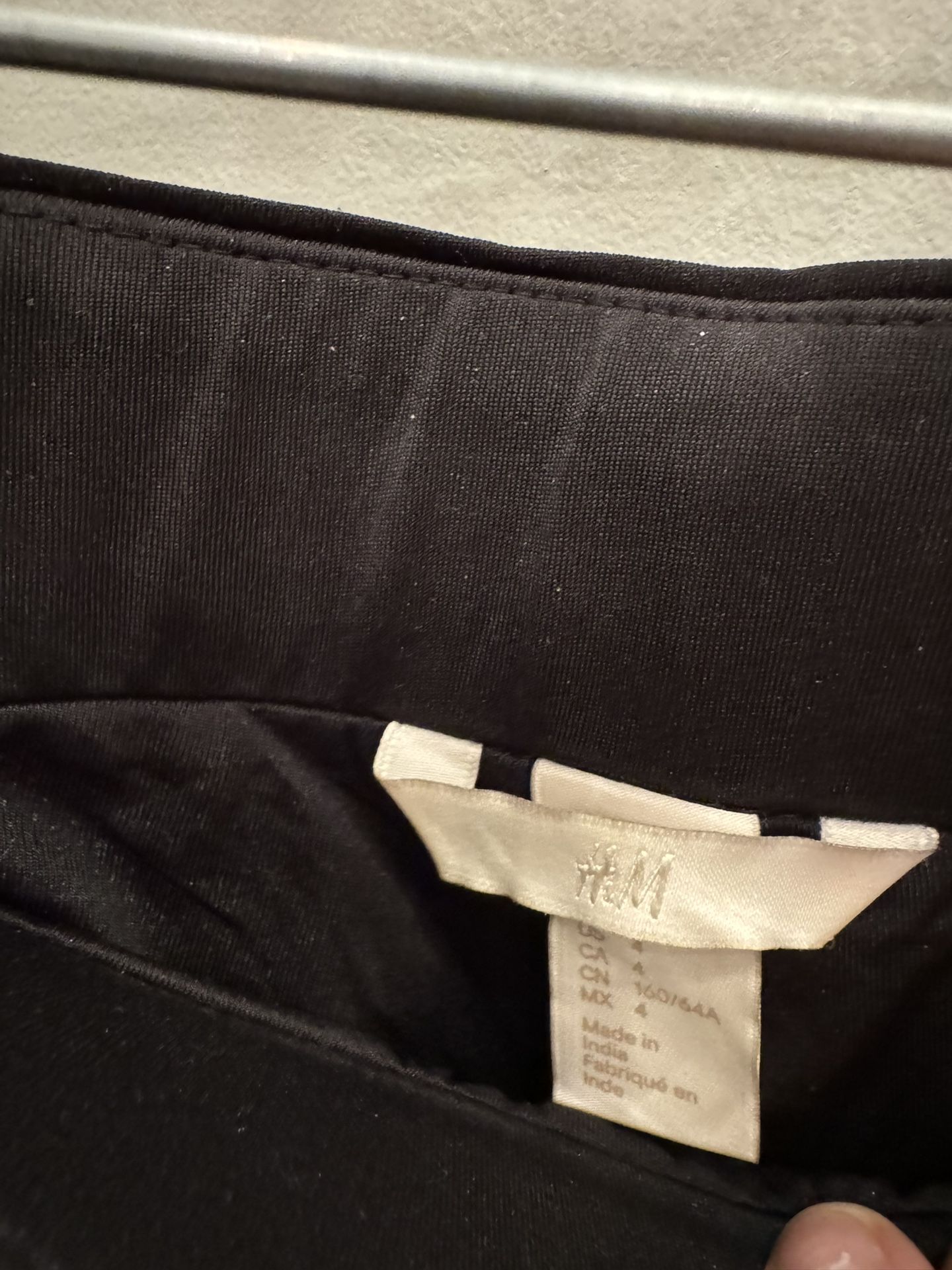 Black Sequined Leggings