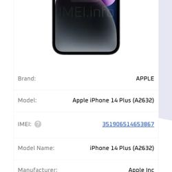 iPhone 14 - iPhone 13 – Unlocked – Excellent Condition