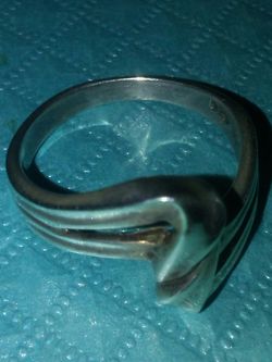 Knotring sterling silver