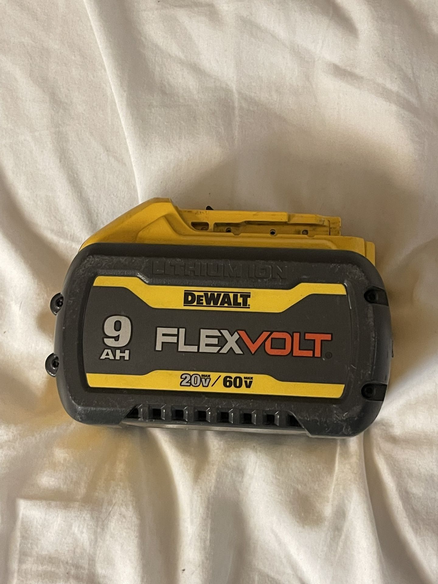 DeWalt 20V-60V MAX FLEXVOLT Lithium-Ion Battery 1 pc