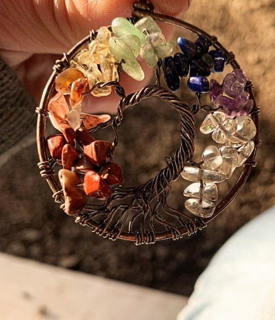 Jewelry Beads & Wire Tree Of Life Pendant✨