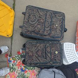 Two Suit Cases