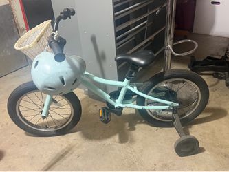 Toddler bike 16in with training wheels