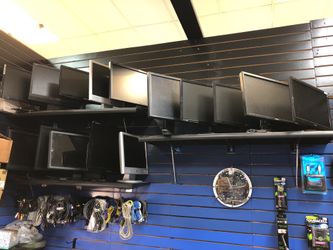 17” monitors $10 19” monitors $30