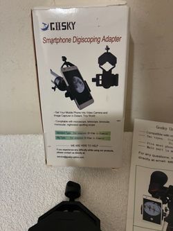 Brand New Gosky Smartphone Digiscoping Adapter