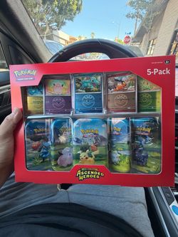 Ascended Heroes Mini Tin -  5-Pack