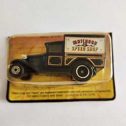 Vintage 1987 Matchbox  Model A  Truck MB38 Speed Shop Mint New In Box Cut Card
